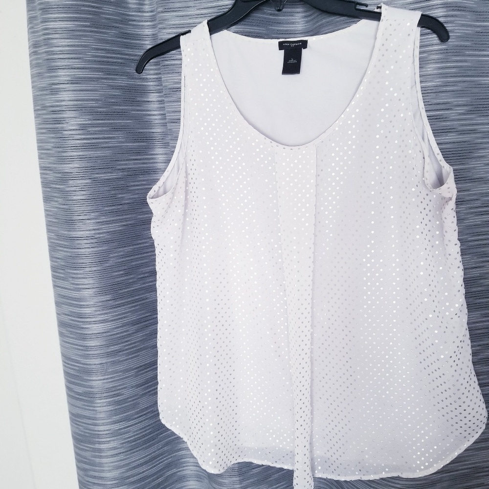 Iridescent Polka Dot Tank